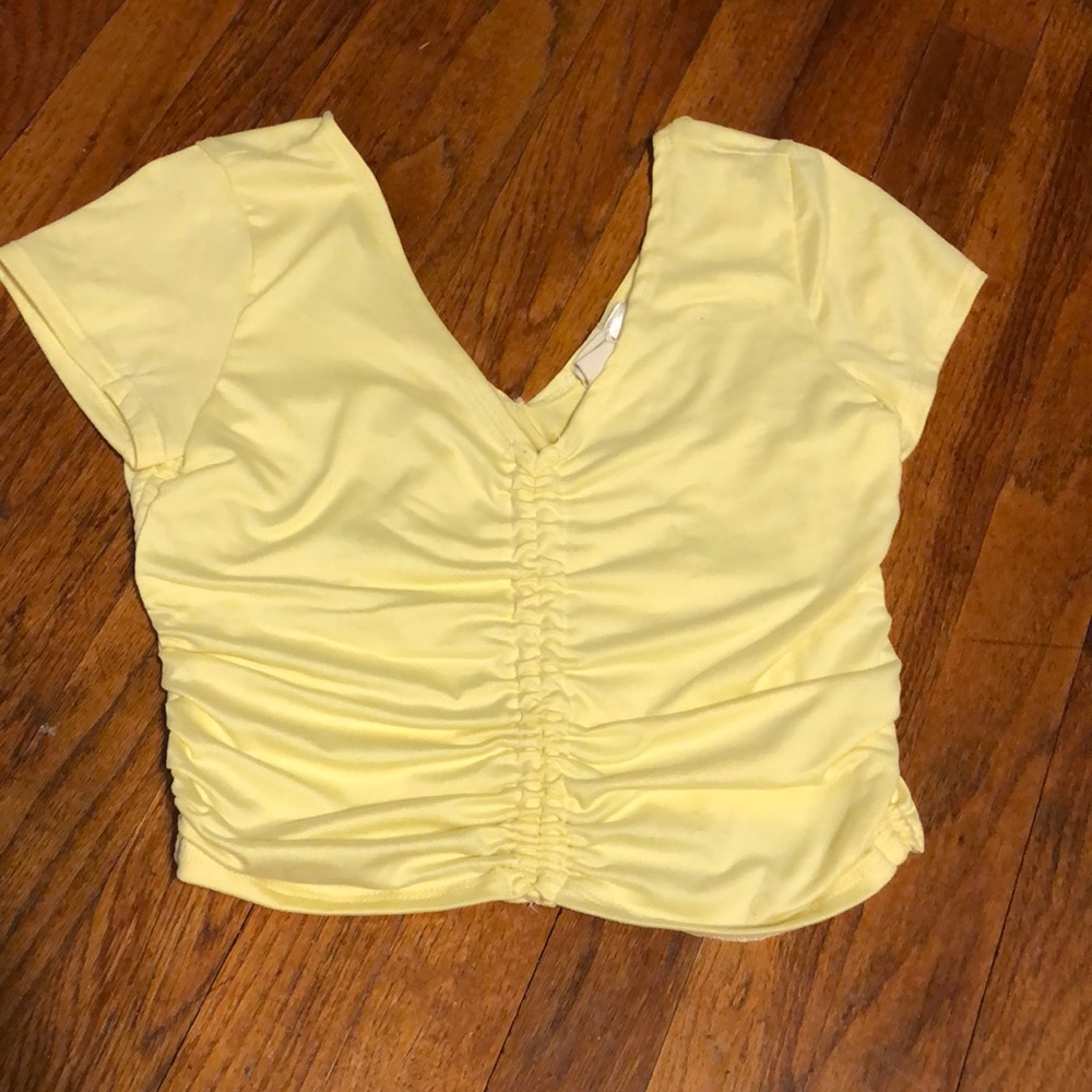 Yellow crop too 💛